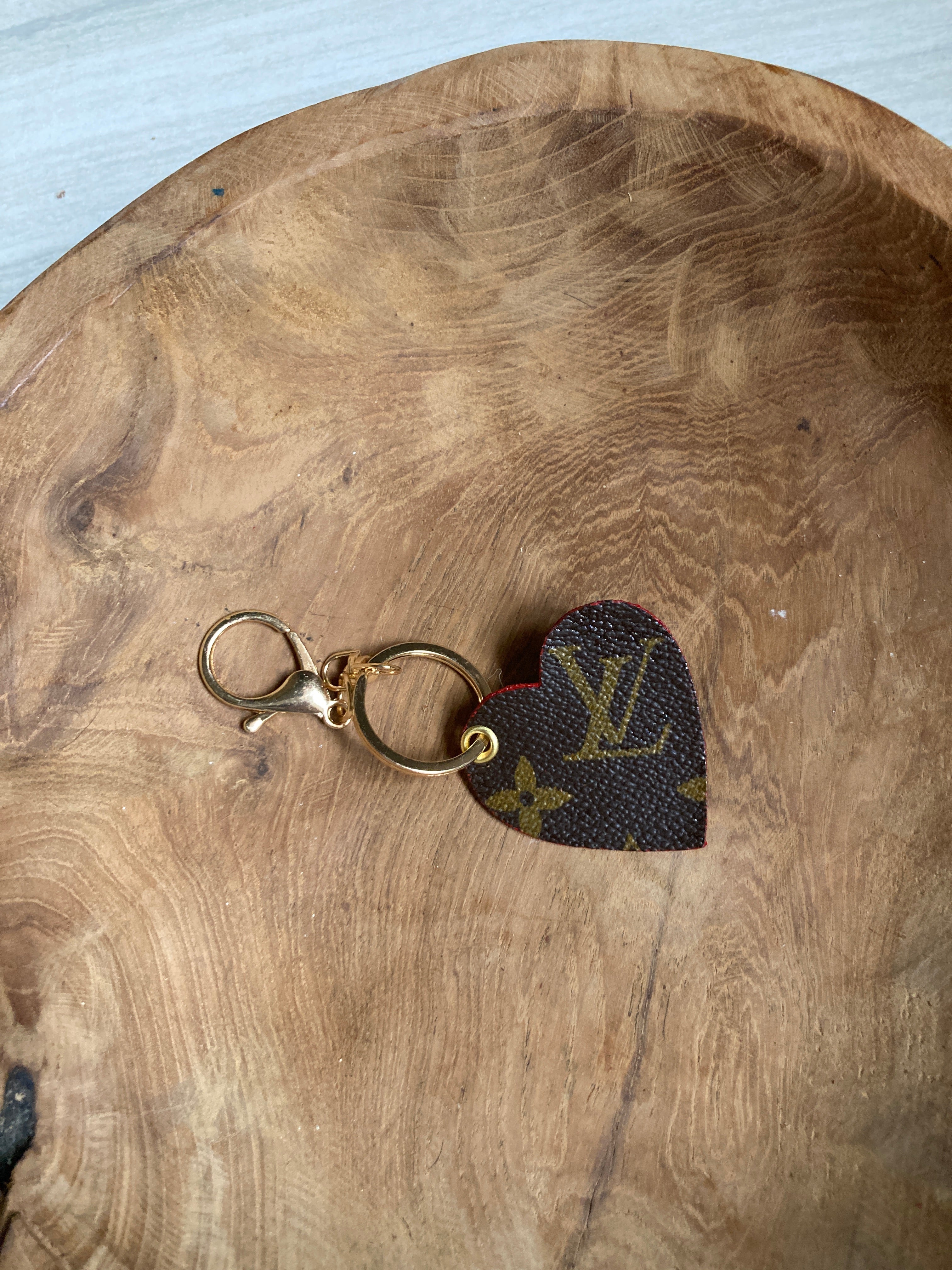 Louis Vuitton Key Ring Holder Charm Malletier Vintage used from JAPAN