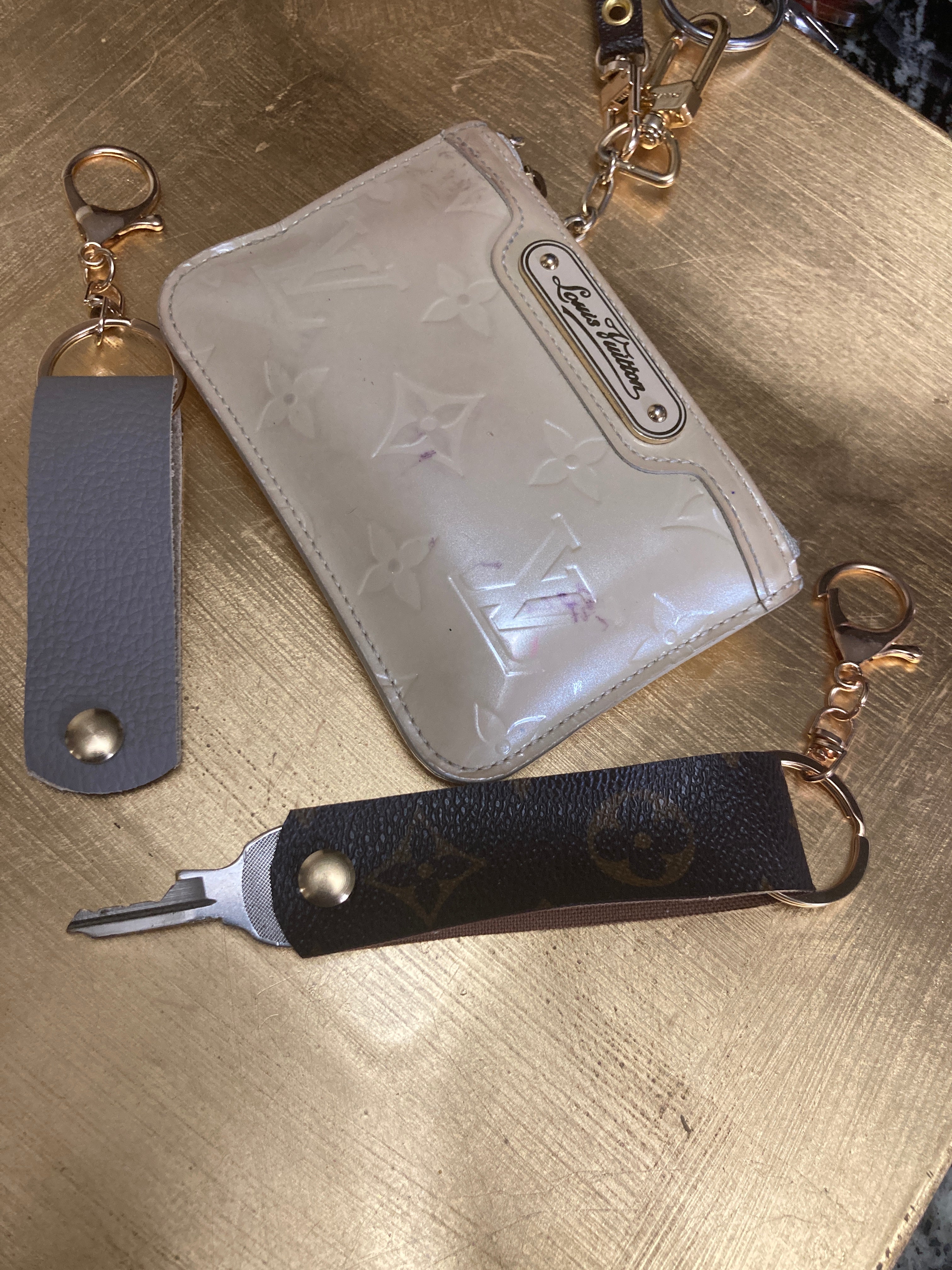 designer key pouch